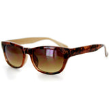 Sydney Wayfarer Sunglasses with Retro Frames and Tortoise Pattern for Stylish Men and Women