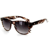 "Pretty Kitty Adult" Wayfarer Sunglasses with Cute Trendy Cat Design and Bow 100%UV