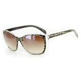 "Animal Instinct" Designer Sunglasses with Stylish Patterned Frames for Women