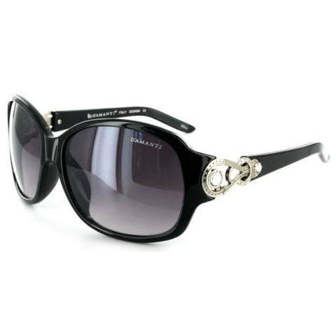 D'Amanti 82022 Fashion Sunglasses with Hand-Inlaid Austrian Crystals