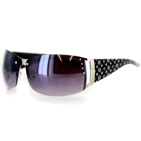 Timeless Designer-Inspired Sunglasses with Patterned, Stylish Frames for Women