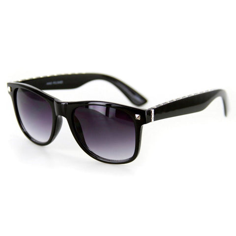 "Street Smart" Vintage-Inspired Wayfarer Sunglasses - 100% UV