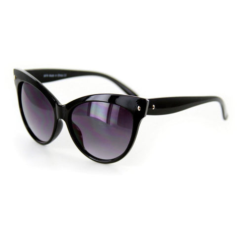 "Purrfect" Vintage-Inspired Cat-Eye Sunglasses - 100% UV