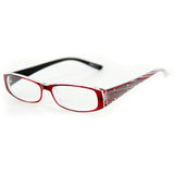 "Avant Garde" Slim Optical-Quality Reading Glasses with Crystals for Women