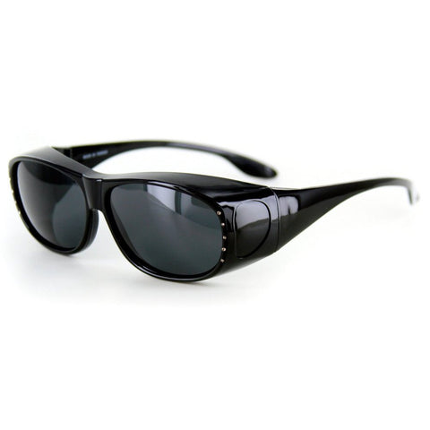 "Rhinestone Hideaways" Over-Prescription Polarized Sunglasses