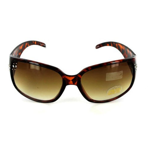 "Sanibel" Luxury Sunglasses with Genuine Swarovski Crystals - 100%UV Protection