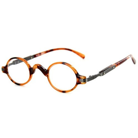 Stratford Fashion Readers with Round, Retro Design and Optical Frames - 37mm x 24mm x 140mm