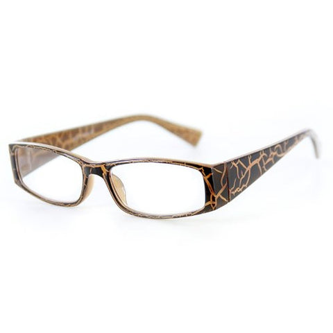 "Wild SIde" Trendy Rectangular Reading Glasses by Ritzy Readers