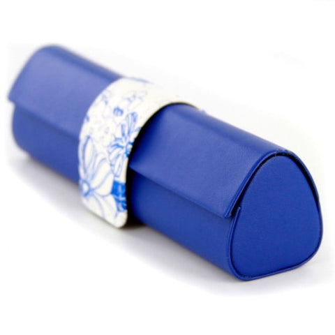 Flower Printl Case Holds Your Slim Style Reading Glasses - Keeps Your Glasses Protected - Glasses Sold Separately