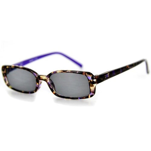 Holidays Fashion Full Reading Sunglasses (NOT A BIFOCAL) with Multicolored Tortoise Design for Youthful, Stylish Women