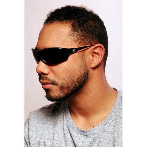 Mens sport top wrap sunglasses